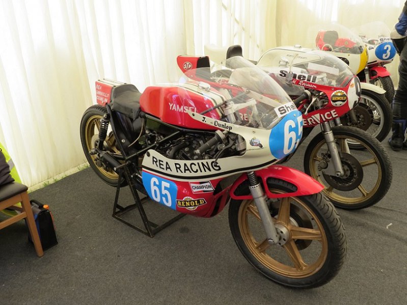 021 Joey Dunlop's Display (28 bikes) MGP 2014.JPG