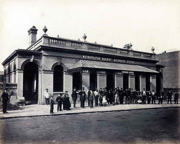 Bayswater Station upon completion, 1866..jpg