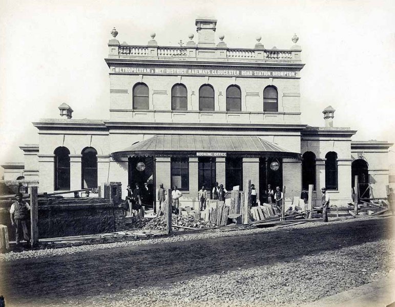 Gloucester Road Station, 1868..jpg