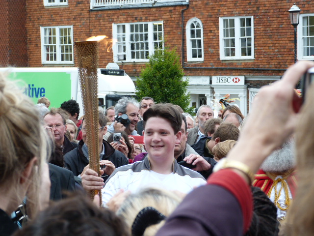 Oylmpic torch and Friday 20 July pictures 017.JPG