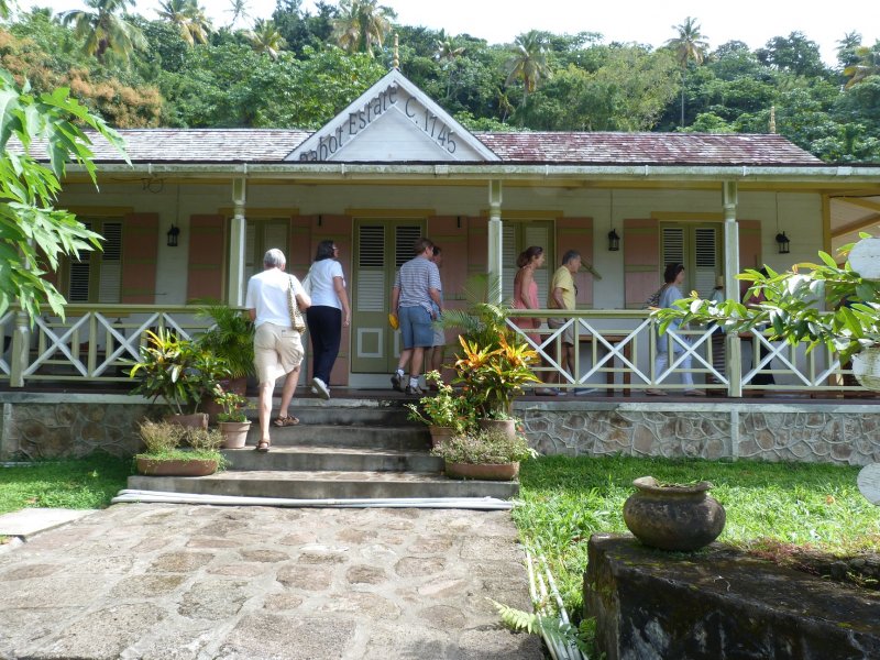 The story of chocolate.of to make chocolate on the veranda at the Colonial house.jpg