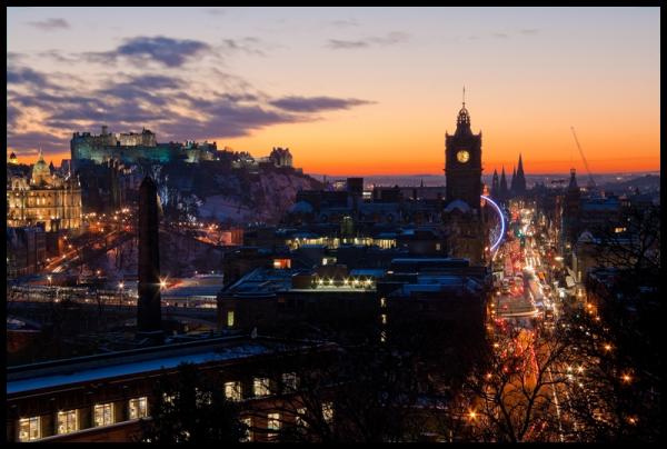 Edinburgh Sunset 1