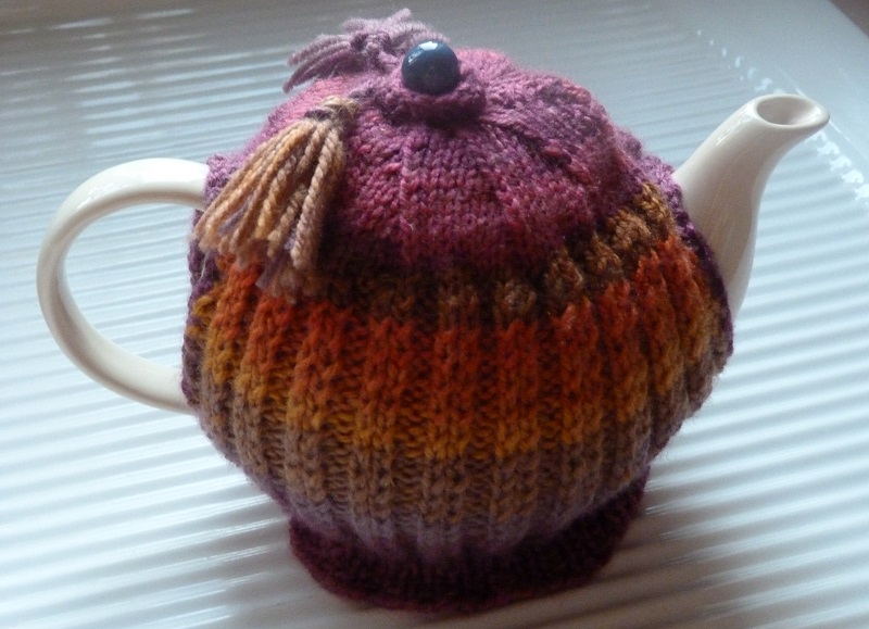 A little Cosy for a 3 cup pot.