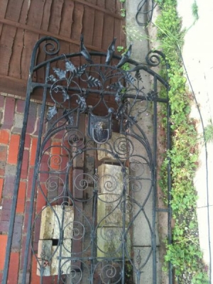 IMG 1218 I Am Going To Hang This Gate Behind The Arch came Off A Listed Building that Got...